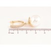 Серьги Xuping цвет Позолота 14K английский замок "Жемчужные подвески" фото №2