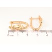 Серьги Xuping цвет Позолота 18K английский замок "Декоративный узор" фото №2 Серьги Xuping цвет Позолота 18K английский замок "Декоративный узор" фото №2