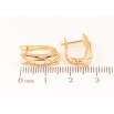 Серьги Xuping цвет Позолота 18K английский замок "Декоративный узор" фото №2