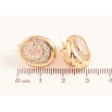 Серьги Xuping цвет Позолота 18K английский замок "Узор с кристаллами" фото №2 Серьги Xuping цвет Позолота 18K английский замок "Узор с кристаллами" фото №2