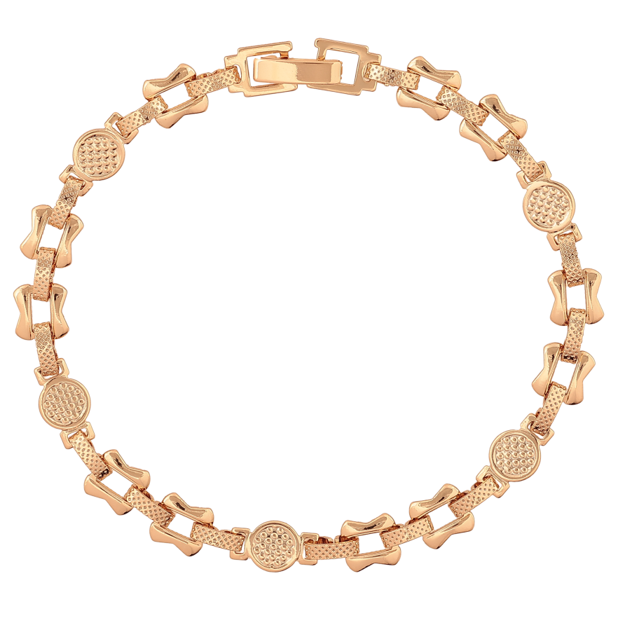 Браслет Xuping цвет Позолота 18K "Декоративный узор" размер 19.5см х 2-6мм фото №1 Браслет Xuping цвет Позолота 18K "Декоративный узор" размер 19.5см х 2-6мм фото №1
