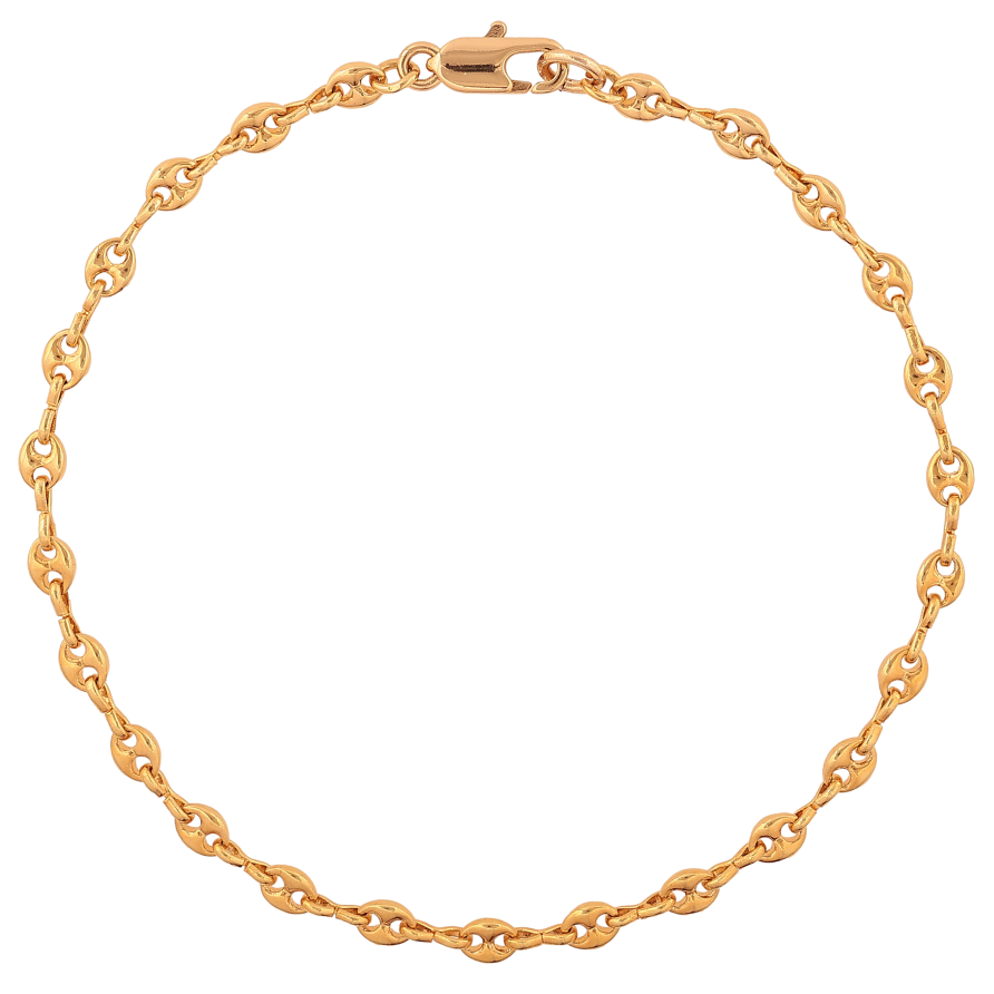 Браслет Xuping цвет Позолота 18K "Цепочка Фантазийная" размер 20.5см х 2-4мм фото №1 Браслет Xuping цвет Позолота 18K "Цепочка Фантазийная" размер 20.5см х 2-4мм фото №1
