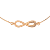 Браслет Xuping цвет Позолота 18K "Цепочка с бесконечностью" размер с доп. цепочкой 19-22см х 1-7мм фото №2 Браслет Xuping цвет Позолота 18K "Цепочка с бесконечностью" размер с доп. цепочкой 19-22см х 1-7мм фото №2