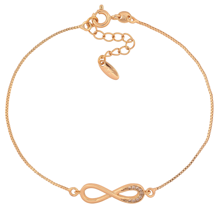Браслет Xuping цвет Позолота 18K "Цепочка с бесконечностью" размер с доп. цепочкой 19-22см х 1-7мм фото №18 Браслет Xuping цвет Позолота 18K "Цепочка с бесконечностью" размер с доп. цепочкой 19-22см х 1-7мм фото №18