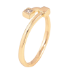 Кольцо Xuping цвет Позолота 14K "Узор с кристаллами" фото №2 Кольцо Xuping цвет Позолота 14K "Узор с кристаллами" фото №2