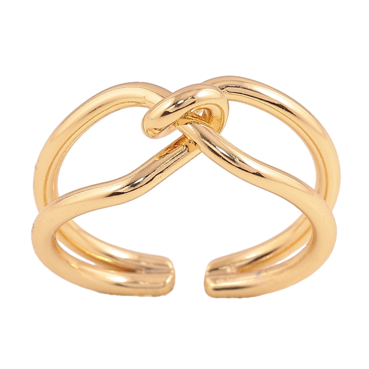 Кольцо Xuping цвет Позолота 14K "Декоративный узор" фото №12