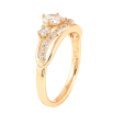 Кольцо Xuping цвет Позолота 18K "Узор с кристаллами" фото №2