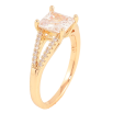 Кольцо Xuping цвет Позолота 18K "Кристальный блеск" фото №2 Кольцо Xuping цвет Позолота 18K "Кристальный блеск" фото №2
