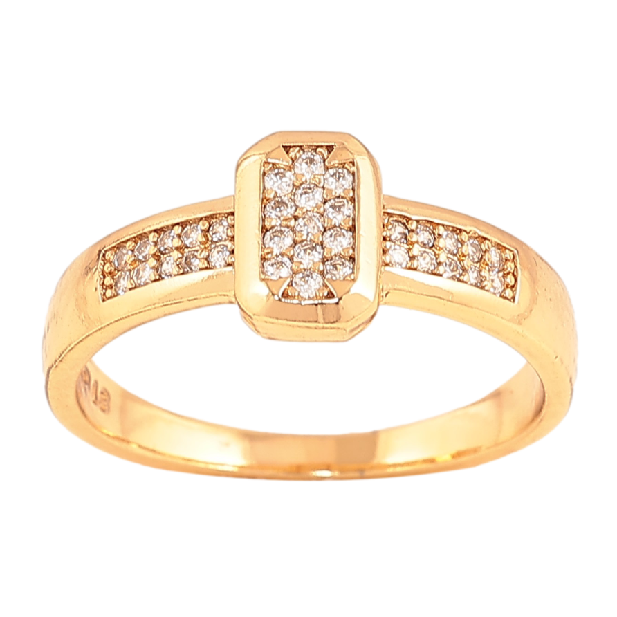 Кольцо Xuping цвет Позолота 18K "Инкрустация кристаллами" фото №1 Кольцо Xuping цвет Позолота 18K "Инкрустация кристаллами" фото №1