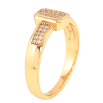 Кольцо Xuping цвет Позолота 18K "Инкрустация кристаллами" фото №2 Кольцо Xuping цвет Позолота 18K "Инкрустация кристаллами" фото №2
