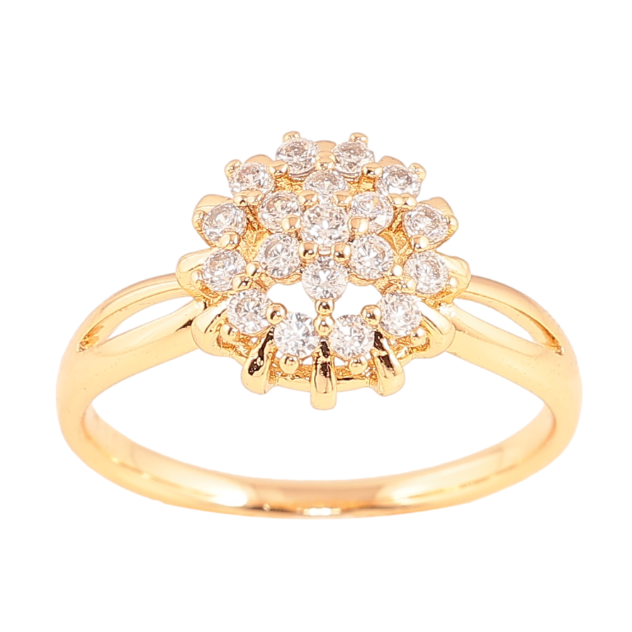 Кольцо Xuping цвет Позолота 18K "Инкрустация кристаллами" фото №1 Кольцо Xuping цвет Позолота 18K "Инкрустация кристаллами" фото №1