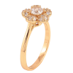 Каблучка Xuping колір Позолота 18K "Квітка з кристалами" фото №2