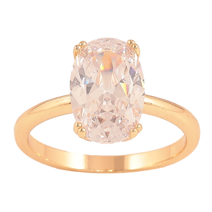 Кольцо Xuping цвет Позолота 18K "Кристалл" фото №9 Кольцо Xuping цвет Позолота 18K "Кристалл" фото №9