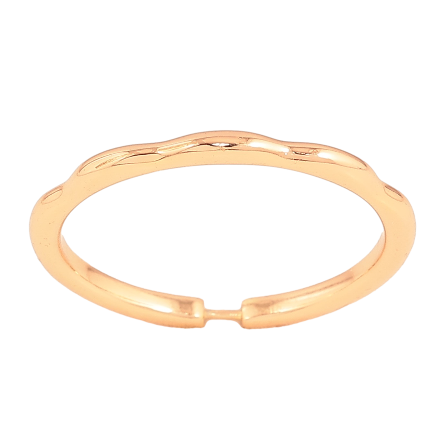 Кольцо Xuping цвет Позолота 18K "Волнистое" фото №1 Кольцо Xuping цвет Позолота 18K "Волнистое" фото №1