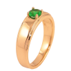 Кольцо Xuping цвет Позолота 18K "Зеленый кристалл" фото №2 Кольцо Xuping цвет Позолота 18K "Зеленый кристалл" фото №2