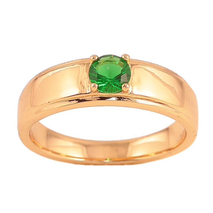 Кольцо Xuping цвет Позолота 18K "Зеленый кристалл" фото №9 Кольцо Xuping цвет Позолота 18K "Зеленый кристалл" фото №9