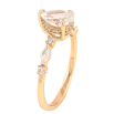 Кольцо Xuping цвет Позолота 18K "Кристальная капелька" фото №2 Кольцо Xuping цвет Позолота 18K "Кристальная капелька" фото №2