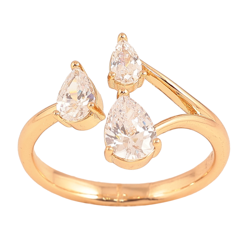 Каблучка Xuping колір Позолота 18K "Візерунок з кристалами" фото №23 Каблучка Xuping колір Позолота 18K "Візерунок з кристалами" фото №23