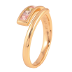 Кольцо Xuping цвет Позолота 18K "Дорожка цветных кристаллов" фото №2 Кольцо Xuping цвет Позолота 18K "Дорожка цветных кристаллов" фото №2
