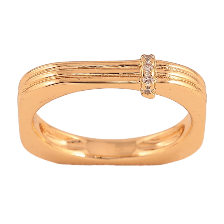 Кольцо Xuping цвет Позолота 18K "Узор с кристаллами" фото №23 Кольцо Xuping цвет Позолота 18K "Узор с кристаллами" фото №23