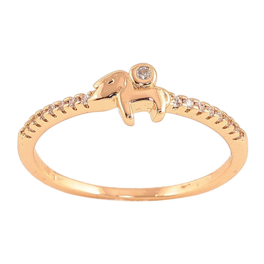 Кольцо Xuping цвет Позолота 18K "Узор с кристаллами" фото №1 Кольцо Xuping цвет Позолота 18K "Узор с кристаллами" фото №1