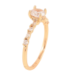 Кольцо Xuping цвет Позолота 18K "Узор с кристаллами" фото №2 Кольцо Xuping цвет Позолота 18K "Узор с кристаллами" фото №2
