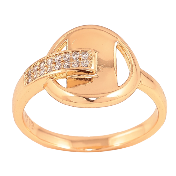 Кольцо Xuping цвет Позолота 18K "Узор с кристаллами" фото №24 Кольцо Xuping цвет Позолота 18K "Узор с кристаллами" фото №24