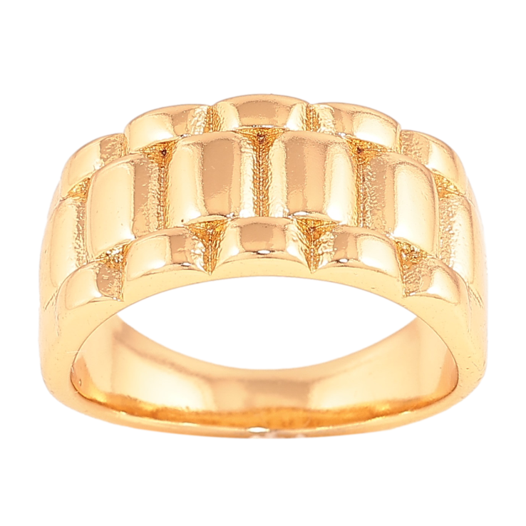 Кольцо Xuping цвет Позолота 18K "Декоративный узор"  фото №23