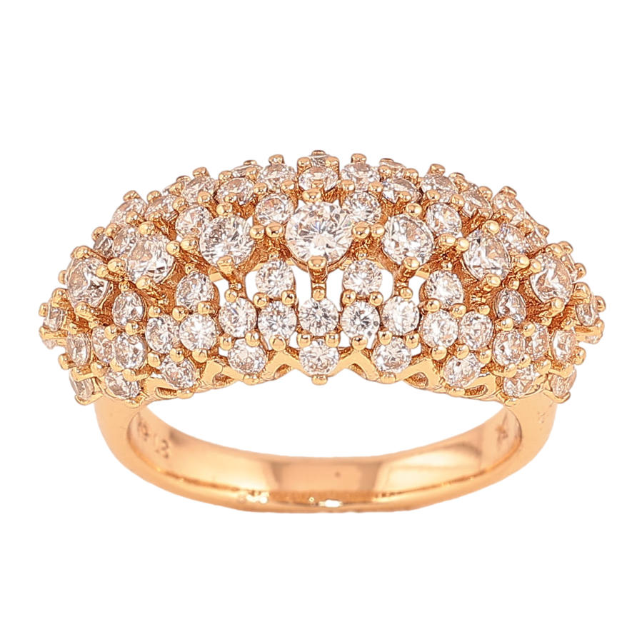 Кольцо Xuping цвет Позолота 18K "Инкрустация кристаллами" фото №1 Кольцо Xuping цвет Позолота 18K "Инкрустация кристаллами" фото №1