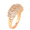 Кольцо Xuping цвет Позолота 18K "Инкрустация кристаллами" фото №2 Кольцо Xuping цвет Позолота 18K "Инкрустация кристаллами" фото №2