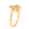 Кольцо Xuping цвет Позолота 18K "Узор с кристаллами" фото №2 Кольцо Xuping цвет Позолота 18K "Узор с кристаллами" фото №2