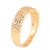 Кольцо Xuping цвет Позолота 18K "Узор с кристаллами" фото №2 Кольцо Xuping цвет Позолота 18K "Узор с кристаллами" фото №2