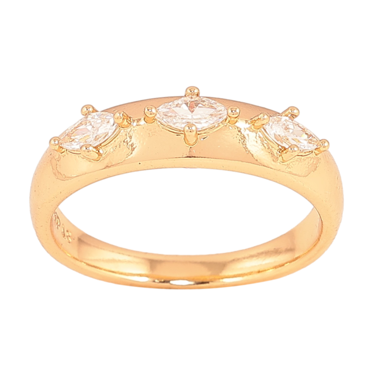 Кольцо Xuping цвет Позолота 18K "Узор с кристаллами" фото №10 Кольцо Xuping цвет Позолота 18K "Узор с кристаллами" фото №10