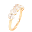 Кольцо Xuping цвет Позолота 18K "Дорожка кристаллов" фото №2 Кольцо Xuping цвет Позолота 18K "Дорожка кристаллов" фото №2