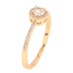 Кольцо Xuping цвет Позолота 18K "Узор с кристаллами" фото №2 Кольцо Xuping цвет Позолота 18K "Узор с кристаллами" фото №2