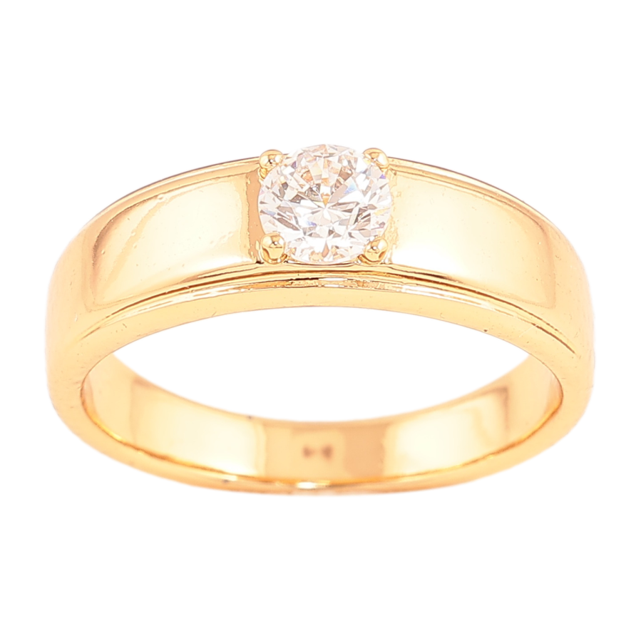 Кольцо Xuping цвет Позолота 18K "Узор с кристаллом" фото №1