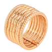 Кольцо Xuping цвет Позолота 18K "Сем колец соединены в одно" фото №2 Кольцо Xuping цвет Позолота 18K "Сем колец соединены в одно" фото №2