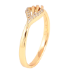 Кольцо Xuping цвет Позолота 18K "Узор с кристаллами" фото №2 Кольцо Xuping цвет Позолота 18K "Узор с кристаллами" фото №2
