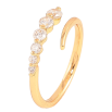 Кольцо Xuping цвет Позолота 18K "Дорожка кристаллов" фото №2 Кольцо Xuping цвет Позолота 18K "Дорожка кристаллов" фото №2
