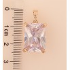 Кулон Xuping M&L цвет 18K "Кристалл" для цепочки до 5мм фото №2 Кулон Xuping M&L цвет 18K "Кристалл" для цепочки до 5мм фото №2