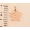 Кулон Xuping M&L цвет 18K "Знак Зодиака Близнецы" для цепочки до 5мм фото №2