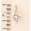 Кулон Xuping цвет Позолота 18K "Кристалл, ø 12мм" для цепочки до 5мм фото №2 Кулон Xuping цвет Позолота 18K "Кристалл, ø 12мм" для цепочки до 5мм фото №2