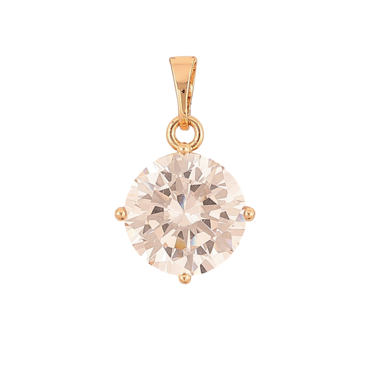 Кулон Xuping цвет Позолота 18K "Кристалл, ø 12мм" для цепочки до 5мм фото №8 Кулон Xuping цвет Позолота 18K "Кристалл, ø 12мм" для цепочки до 5мм фото №8