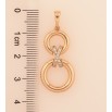 Кулон Xuping цвет Позолота 18K "Узор с кристаллами" для цепочки до 6мм фото №2 Кулон Xuping цвет Позолота 18K "Узор с кристаллами" для цепочки до 6мм фото №2