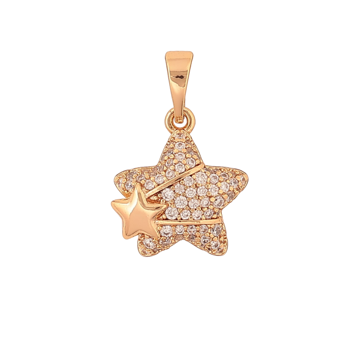 Кулон Xuping цвет Позолота 18K "Звездочка" для цепочки до 5мм фото №11 Кулон Xuping цвет Позолота 18K "Звездочка" для цепочки до 5мм фото №11