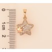 Кулон Xuping цвет Позолота 18K "Звездочка" для цепочки до 5мм фото №2