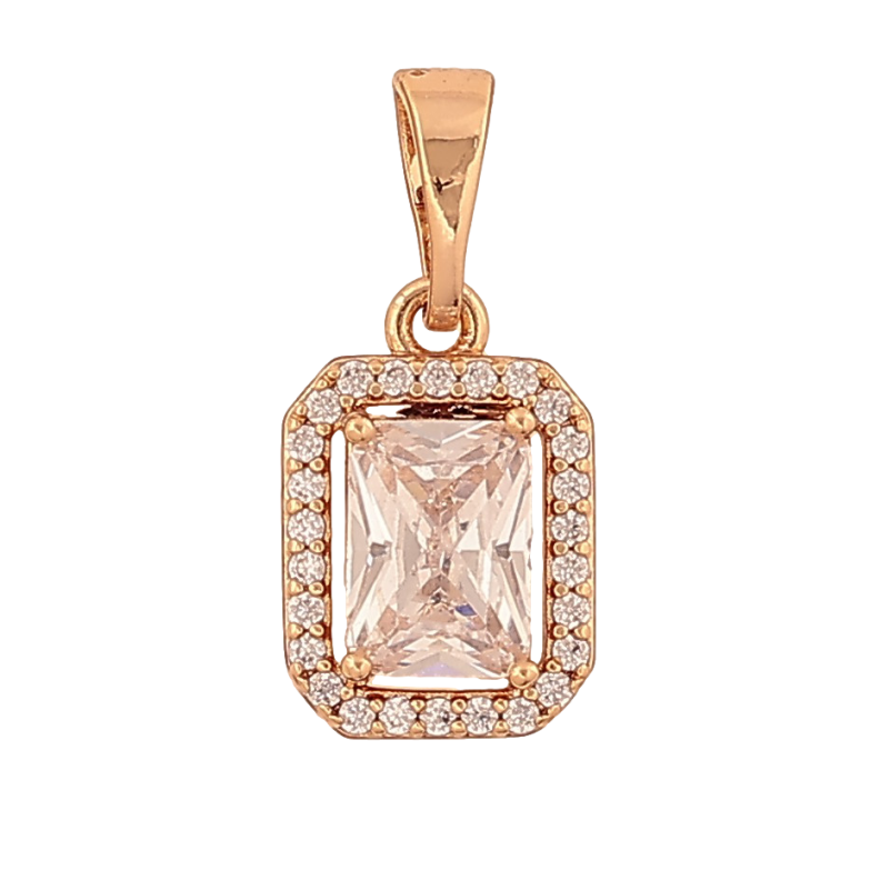 Кулон Xuping колір Позолота 18K "Кристал в обрамленні" для ланцюжка до 5мм фото №7 Кулон Xuping колір Позолота 18K "Кристал в обрамленні" для ланцюжка до 5мм фото №7
