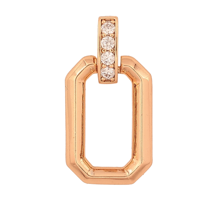Кулон Xuping цвет Позолота 18K "Узор с кристаллами" для цепочки до 3мм фото №18