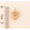 Кулон Xuping цвет Позолота 18K "Сердечко" для цепочки до 4мм фото №2 Кулон Xuping цвет Позолота 18K "Сердечко" для цепочки до 4мм фото №2