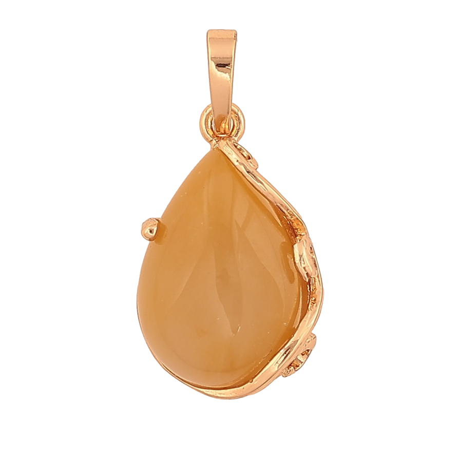 Кулон Xuping цвет Позолота 18K "Кристальная капелька" для цепочки до 5мм фото №1 Кулон Xuping цвет Позолота 18K "Кристальная капелька" для цепочки до 5мм фото №1